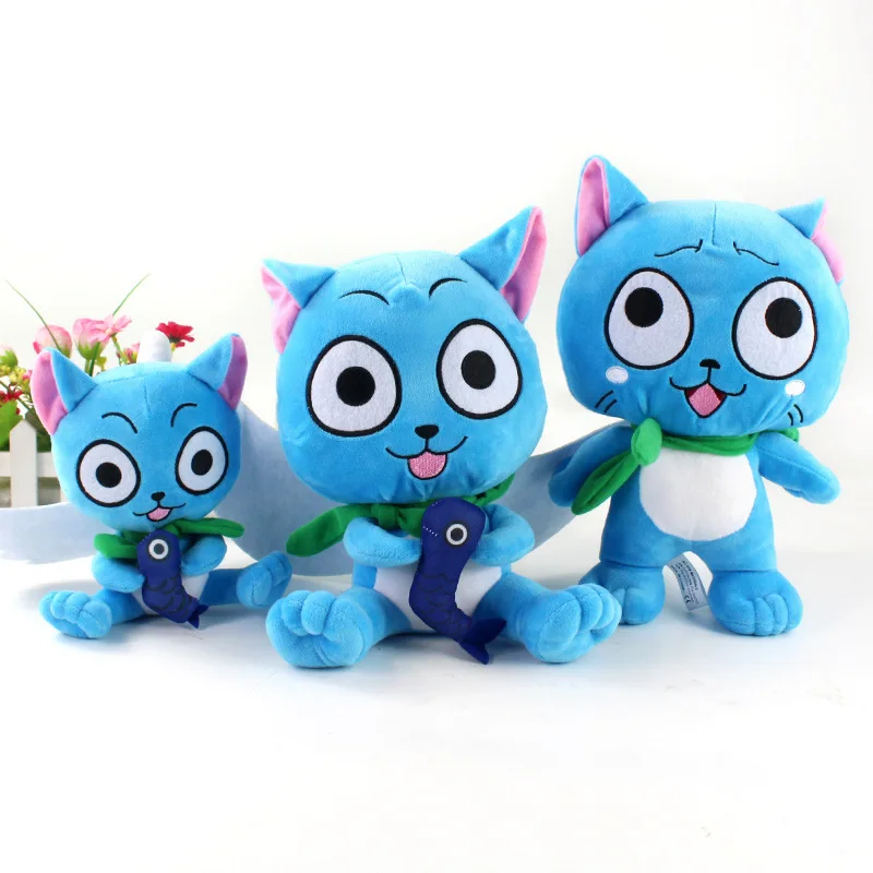 Anime Fairy Tail Cats Plush - Fairy Tail Merch