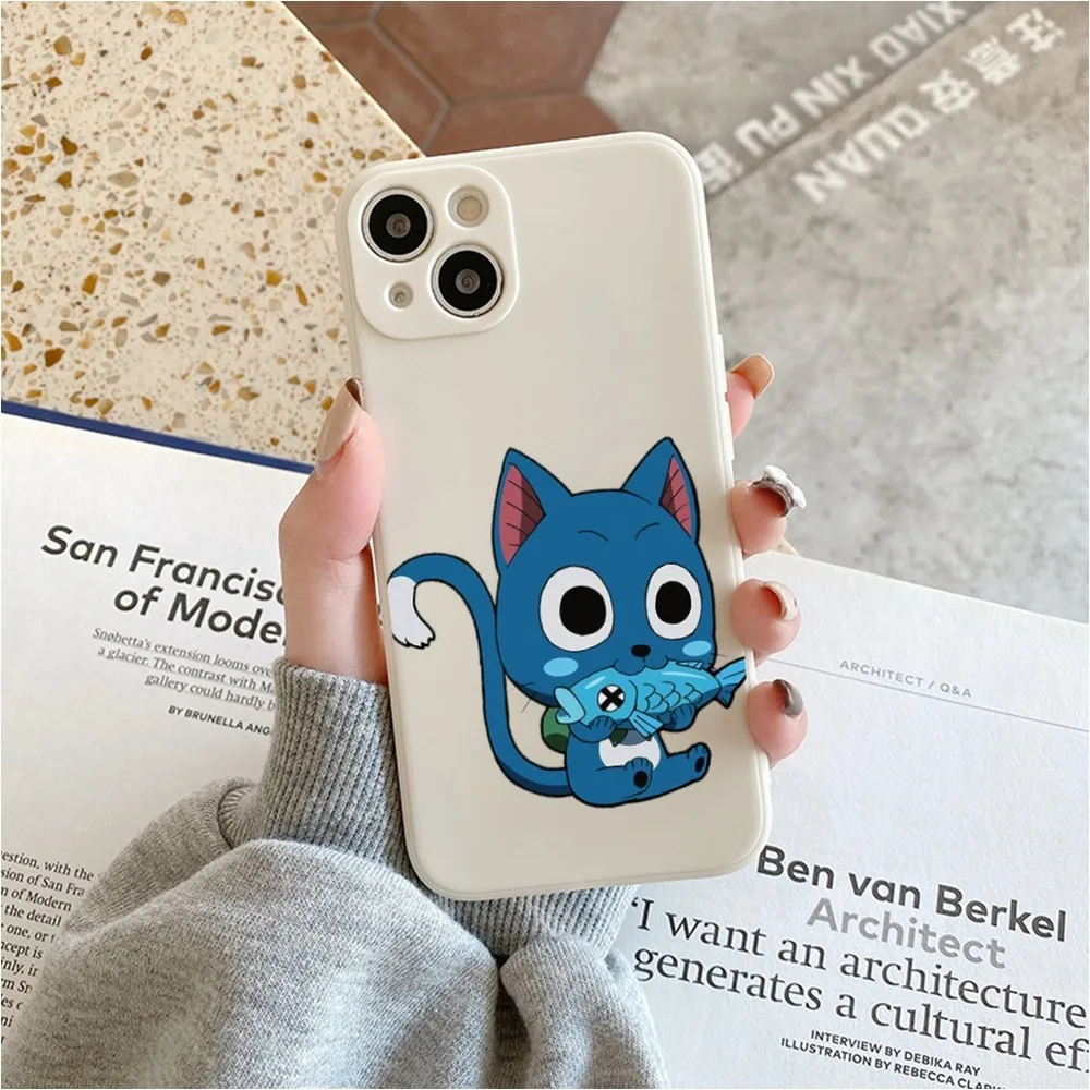 Fairy Tail Happy Cute Cat Phone Case - Fairy Tail Merch