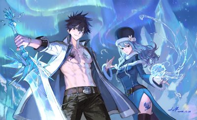 Gray Fullbuster and Juvia Lockser 1 - Fairy Tail Merch