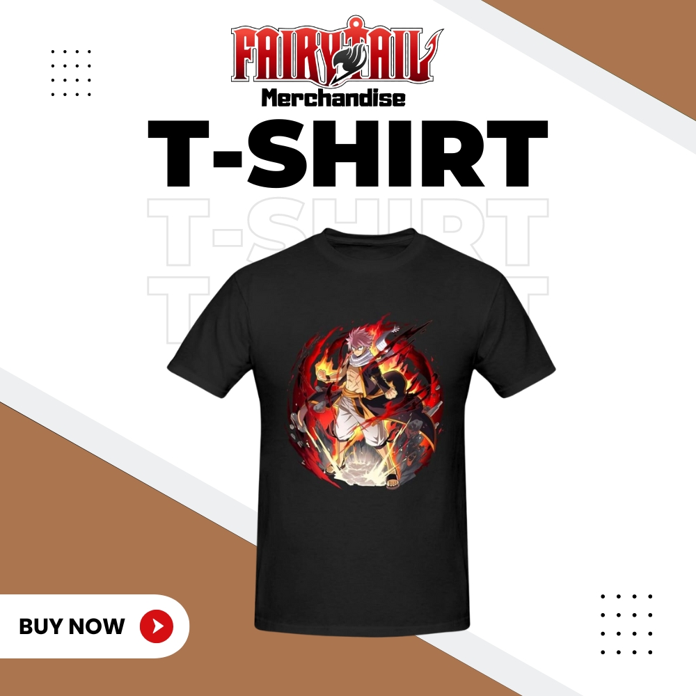 Fairy Tail Merch t shirt - Fairy Tail Merch